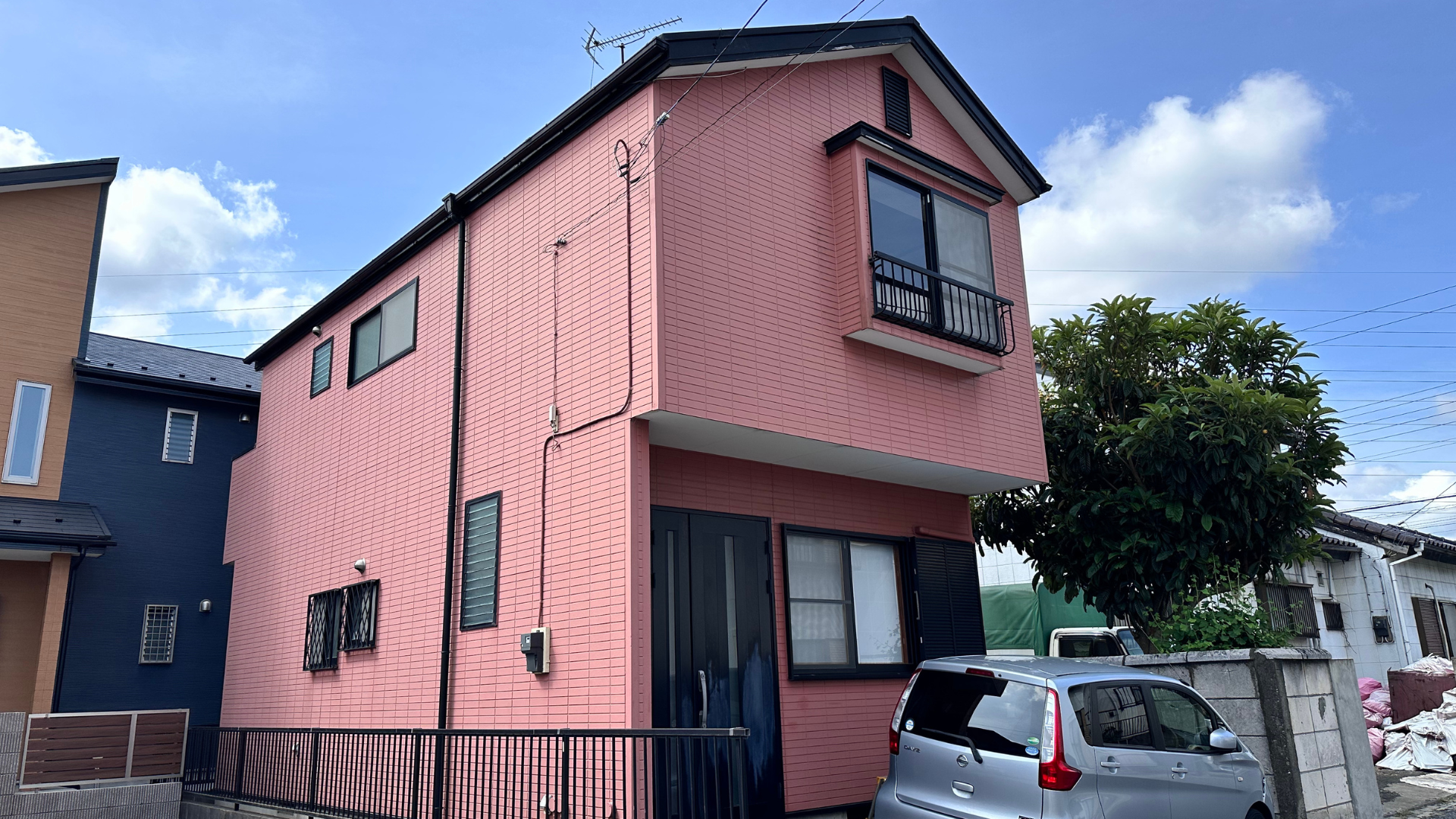 市原市白金S様邸 施工前斜め