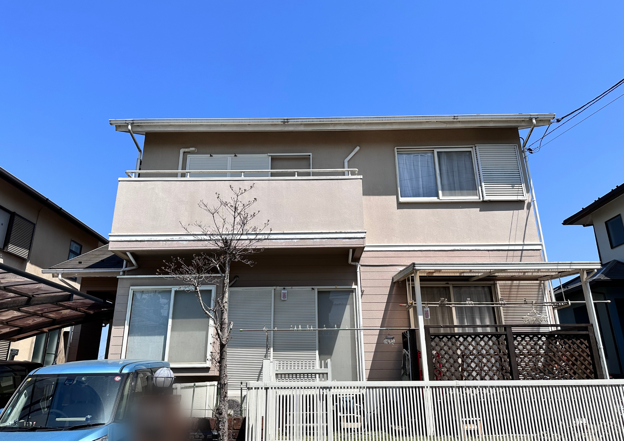 八街市榎戸学園台K様邸　外観施工前