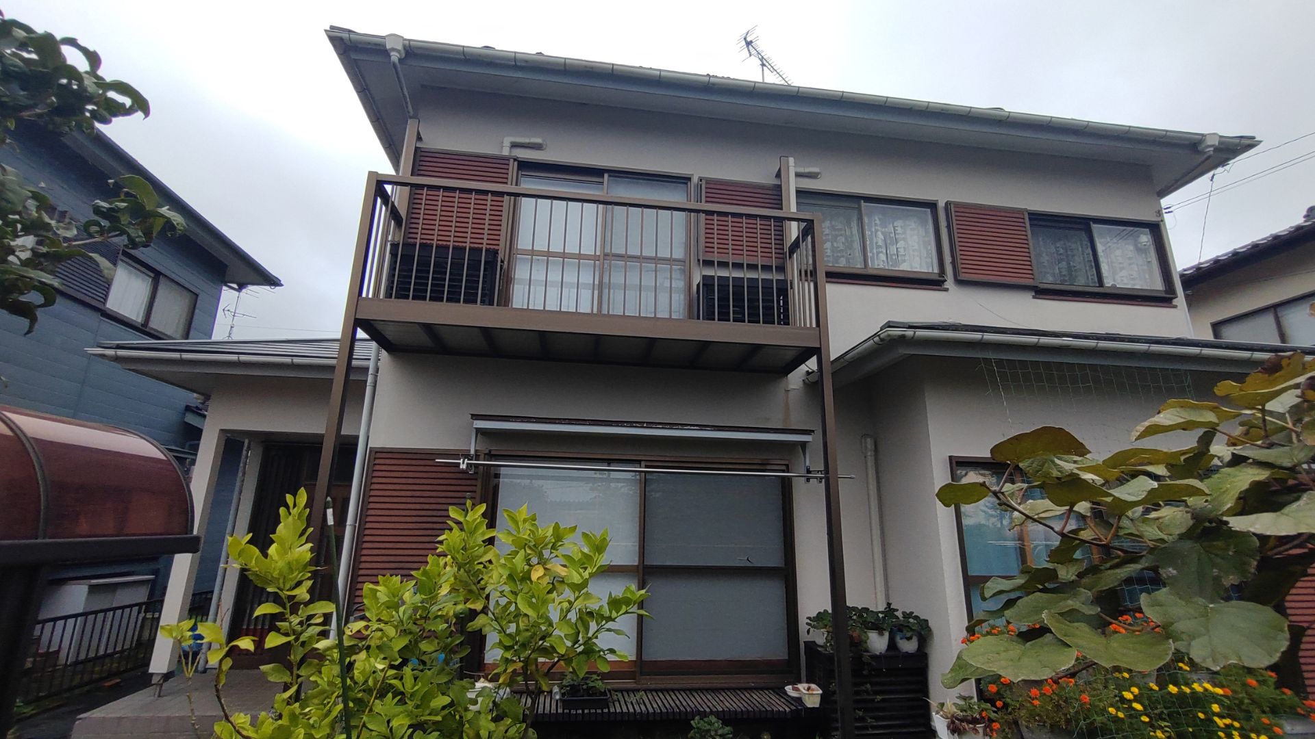 茂原市つつじ野　外観　施工前①