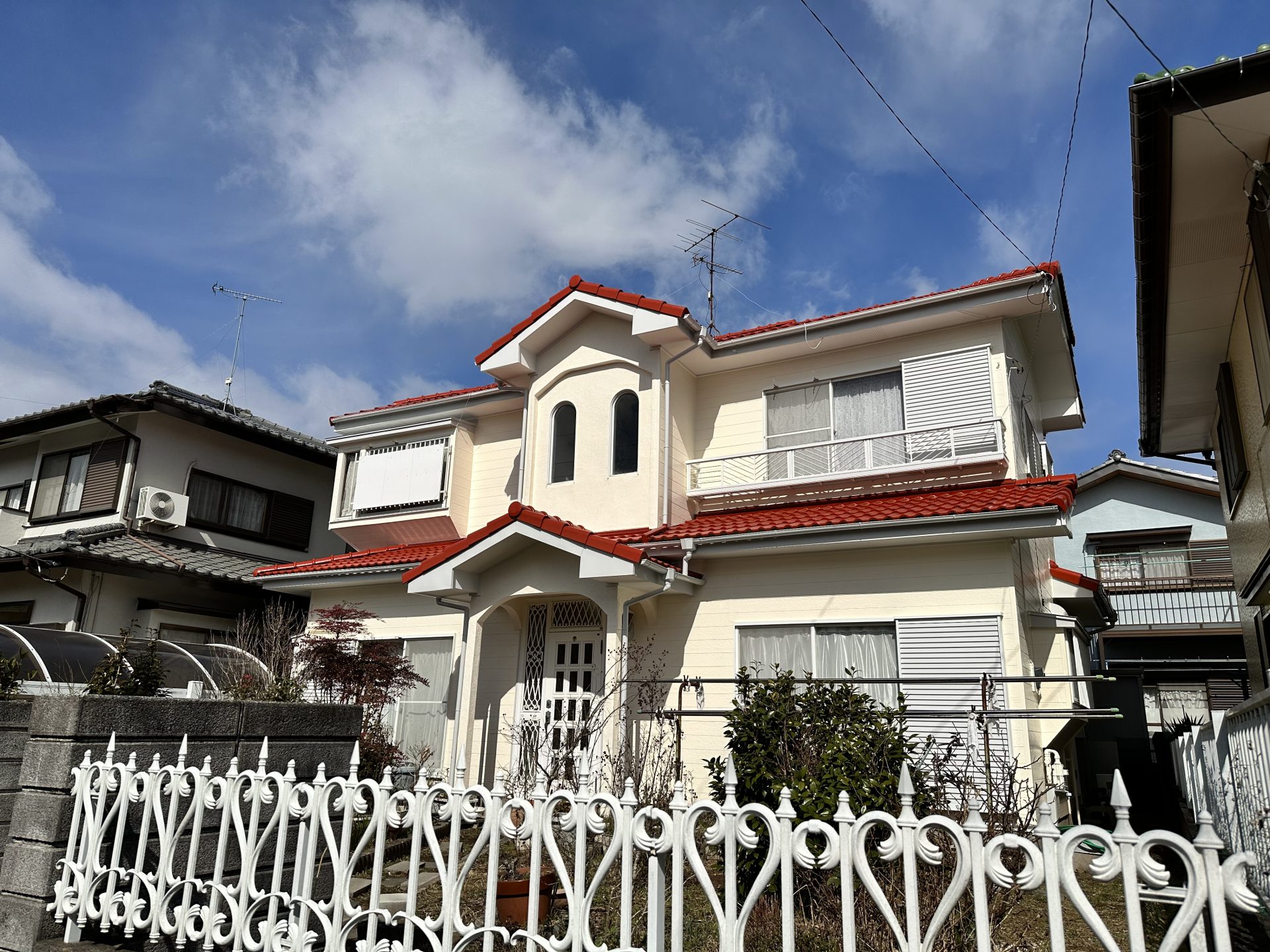 茂原市つつじ野O様邸　外観完成　斜め