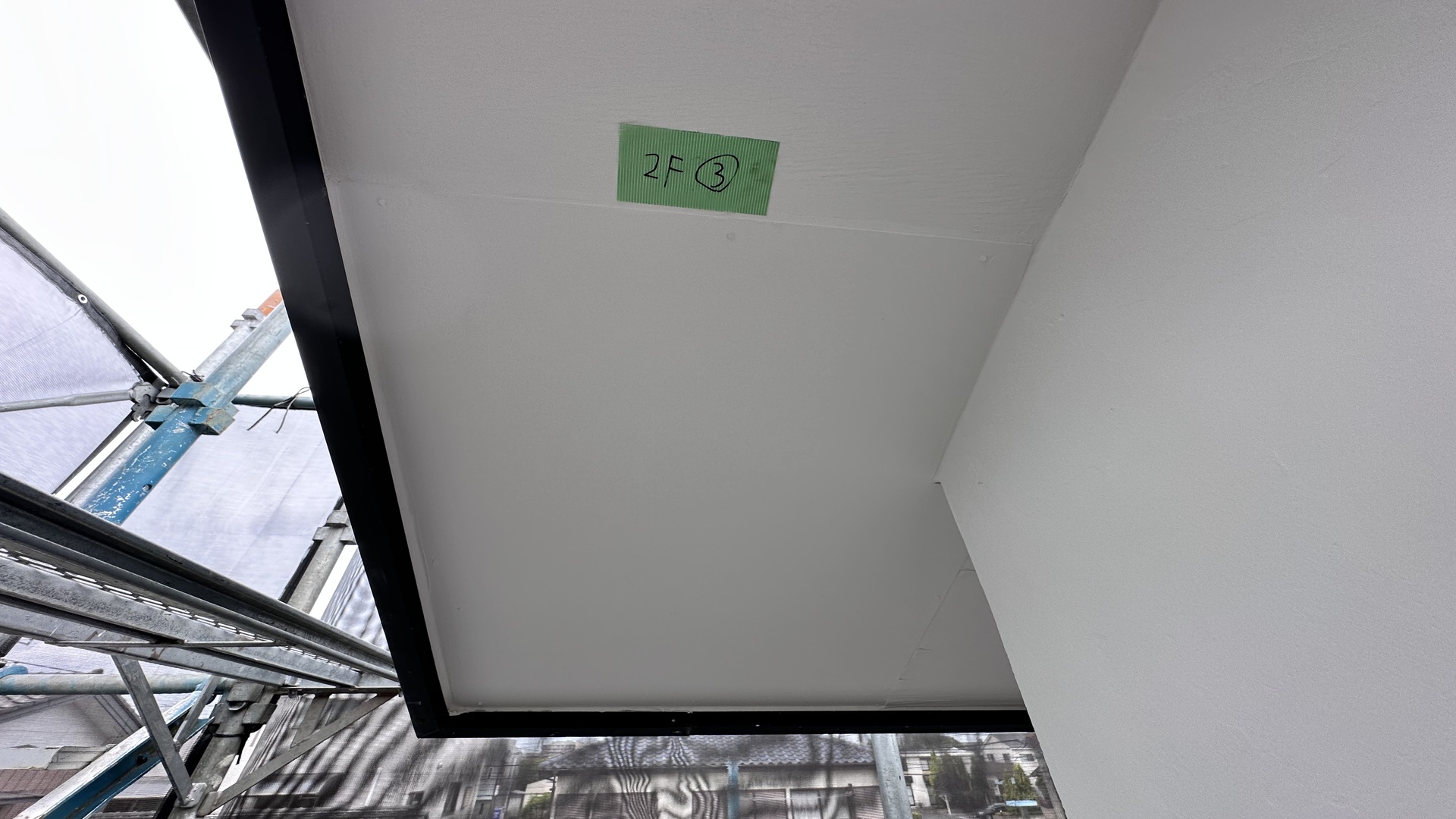 市原市旭五所H様邸　2階軒裏天井　施工完了