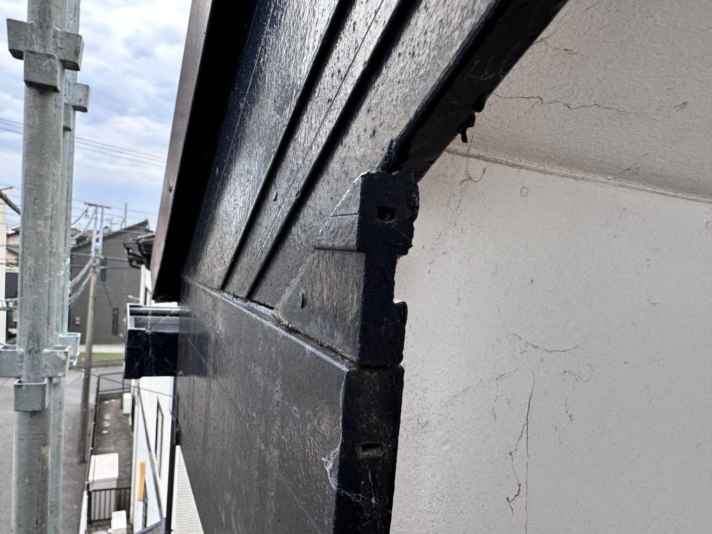 市原市五井　破風納めの構成