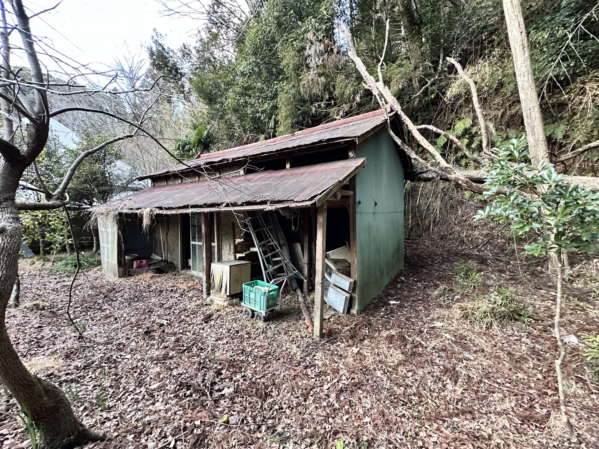 市原市 古民家 解体 施工前　納屋